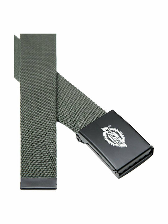 Orcutt Men's Belt Fabric Webbing Belt Green