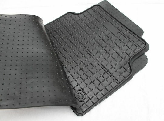Frogum Set of Front and Rear Mats 4pcs for Audi A8 2010 Black