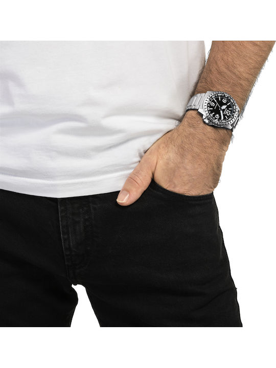 Citizen Promaster Ρολόι Αυτόματο με Μεταλλικό Μπρασελέ Citizen Promaster Ρολόι Αυτόματο με Μεταλλικό Μπρασελέ