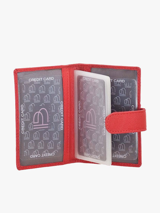 521-111 Leather Men's Wallet Cards Red