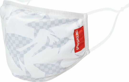 Sprayground Μάσκα Προστασίας Υφασμάτινη Λευκή Z361 1τμχ