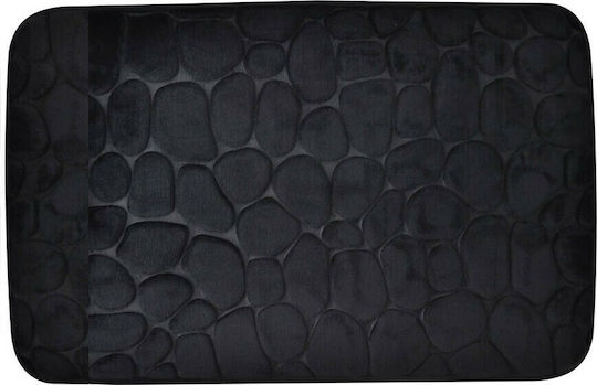 Ankor Antiderapant Covoraș de Baie Spumă de memorie 807840 Negru 50x80buc