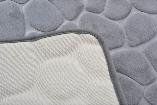 Ankor Πατάκι Μπάνιου Memory Foam 807857 Γκρι 50x80εκ. Ankor Πατάκι Μπάνιου Memory Foam 807857 Γκρι 50x80εκ.
