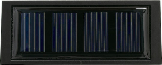 GloboStar Number 6 Wall Mounted Solar Light House Number 1W 100lm Cold White 6000K with Photocell IP55