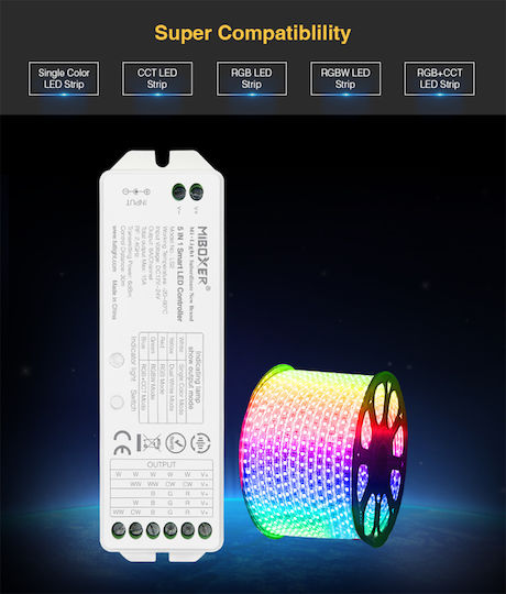 GloboStar Ασύρματο RGBW Controller RF 73422