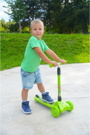 Tempish Kids Scooter Foldable 3-Wheel Green