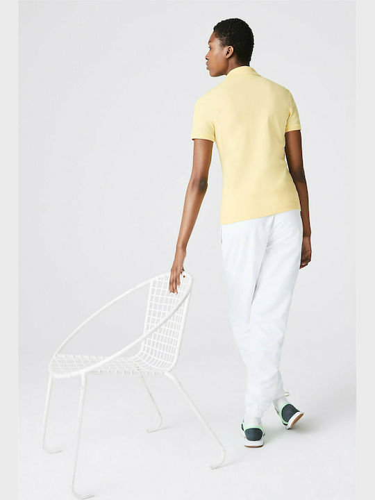 Women's Polo Shirt Short Sleeve Yellow