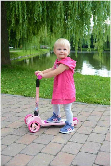 Tempish Kids Scooter Foldable 3-Wheel Pink