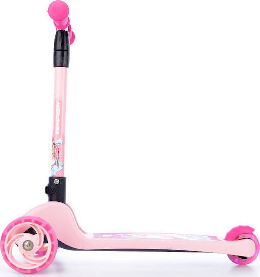Tempish Kids Scooter Foldable 3-Wheel Pink