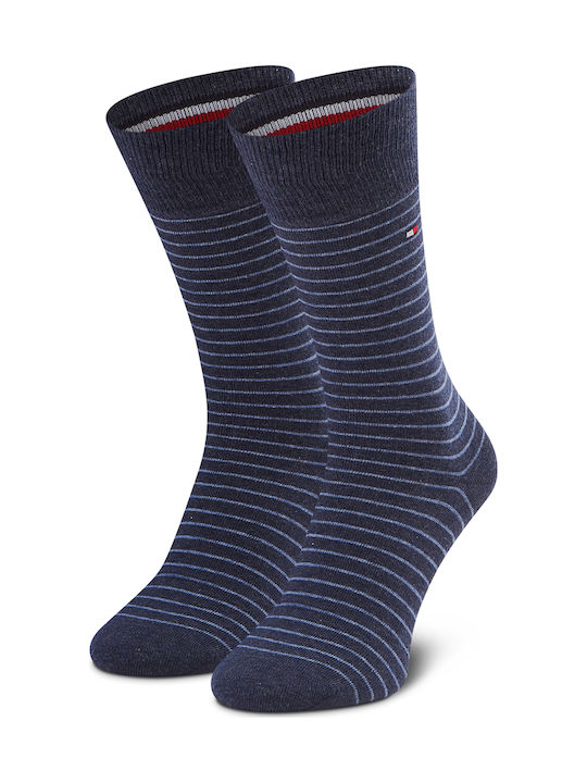 Tommy Hilfiger Unisex Plain Socks Blue 2 Pack