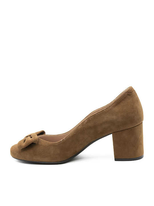 Naturelle Anatomic Leather Brown Heels