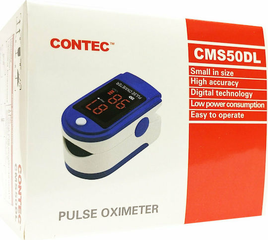 Contec Oximetru de Puls Degetul Albastru