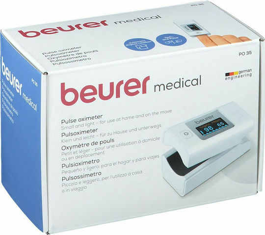 Beurer Oximetru de Puls Degetul Alb