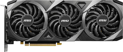 MSI GeForce RTX 3060 12GB GDDR6 Ventus 3X OC LHR Κάρτα Γραφικών