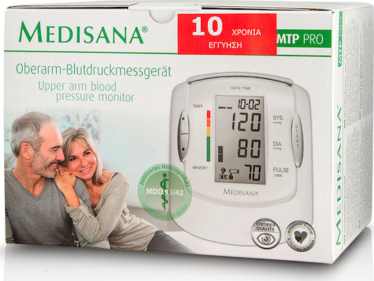 Medisana MTP Pro Electronical Blood Pressure Monitor Arm with Arrhythmia Detection 51090