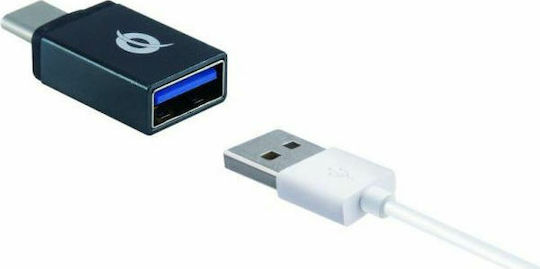 Conceptronic Μετατροπέας USB-C male σε USB-A female 2τμχ DONN03G