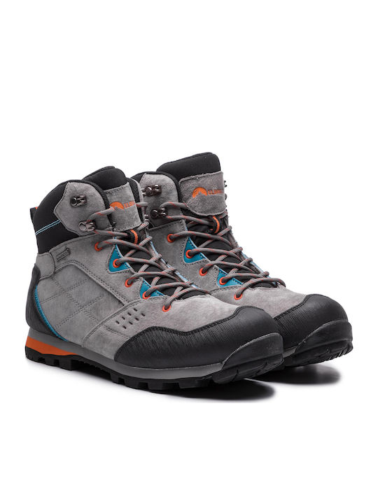 Elbrus Condis Mid Wp Dark Grey Ανδρικά Ορειβατικά Μποτάκια Γκρι