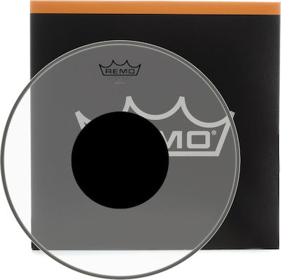 Remo Controlled Sound Clear Black Dot 6"