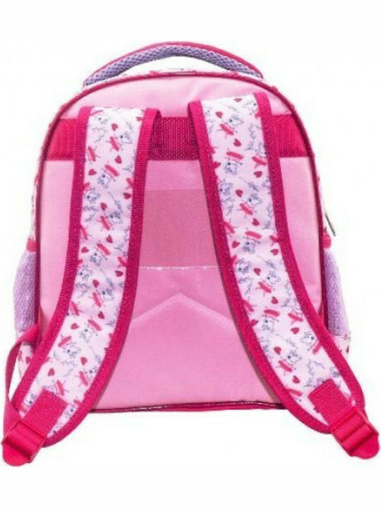 Diakakis Ballerina Schulranzen Rucksack Kindergarten in Fuchsie Farbe 8Es