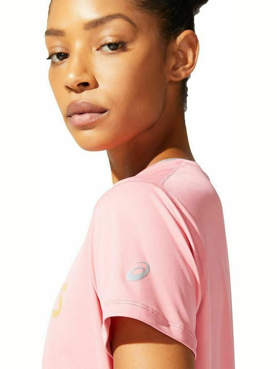 Sakura Γυναικείο T-shirt Floral Ροζ