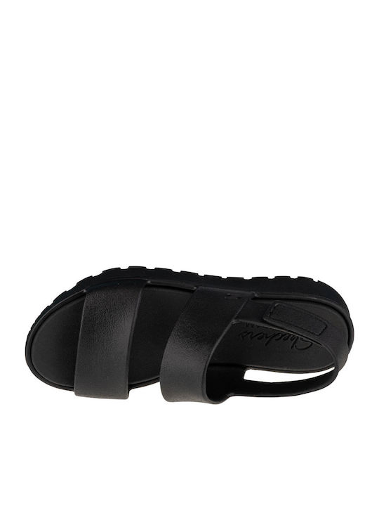 Footsteps Breezy Feels Women's Flat Sandals Black