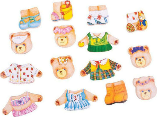 Board Game Ντύσε τις Αρκούδες 3+ Years Old (EN) Big Jigs