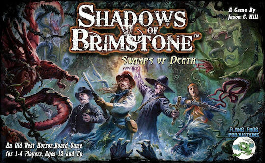 Board Game Shadows of Brimstone: Swamps of Death for 1-4 Players 12+ Years Old (EN) Flying Frog