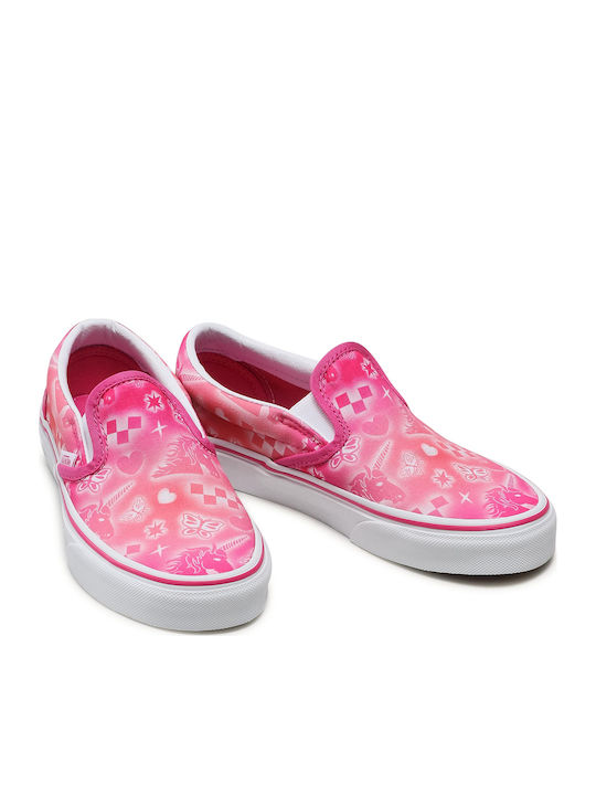 Better Together Classic Women's Canvas Slip-Ons Fuchsia Purple/True White