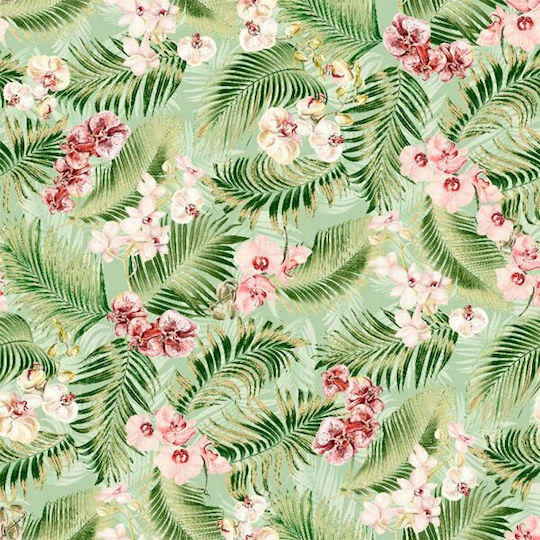 Lino Home Μαξιλαροθήκη Freya 701 Green 45x45εκ.