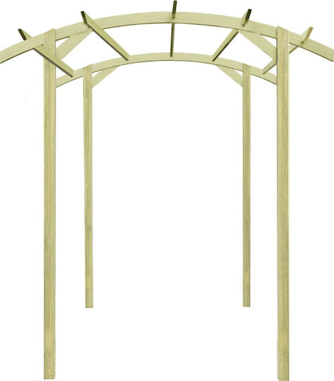 Πέργκολα Κήπου από Ξύλο 197x180cm Πράσινη 44926 Πέργκολα Κήπου από Ξύλο 197x180cm Πράσινη 44926