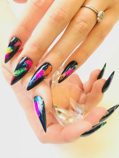 Nail Cocktail Aquarelle Χρώματα Ζωγραφικής για Νύχια 01 Orange σε Πορτοκαλί Χρώμα