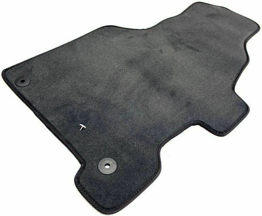 Petex Set of Front and Rear Mats 2pcs for Volkswagen T4 1993-2003 Black