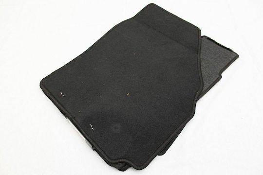 Petex Set Front and Back Car Mats 4 Pieces for Mazda 5 2005-2010 Black / Gray