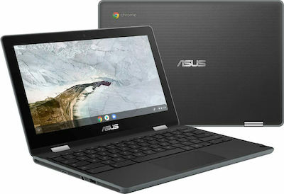 Asus Chromebook Flip C214MA-BU0475 11.6" Touchscreen (Celeron Dual Core-N4020/4GB/64GB Flash Storage/Chrome OS) (GR Keyboard)