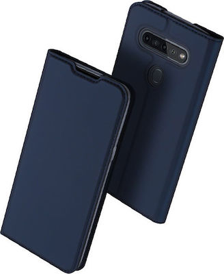 Dux Ducis Skin Pro Synthetic Leather Book Blue (LG K51s)