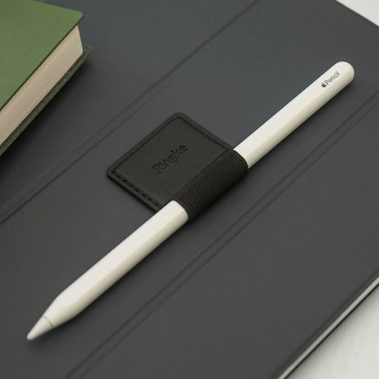 Ringke Stylus Case Self Adhesive Pen Holder Loop for Apple Pencil Black