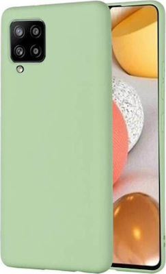 Sonique Liquid Coperta din spate Silicon Verde (Galaxy A42) 46-61895