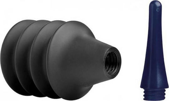 Tom of Finland Hot Water Anal Douche Anal Shower Black 10.2cm