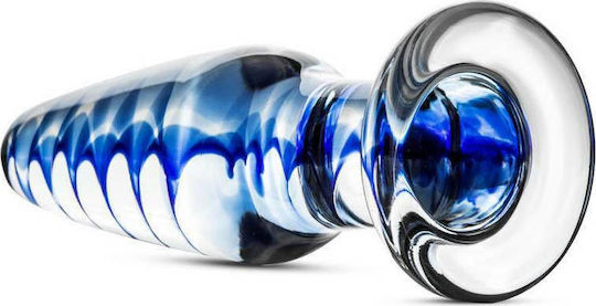 Gildo No.23 Πρωκτική Σφήνα Blue Spiral 10.5cm