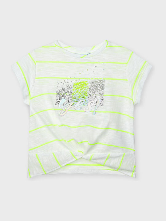 Mayoral Kids Blouse Short Sleeve White