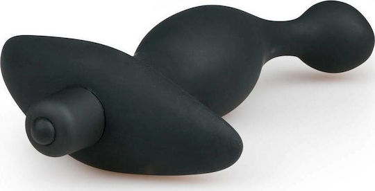 Easytoys Raven Rocket Prostate Vibrator Πρωκτικός Δονητής Black 15.5cm