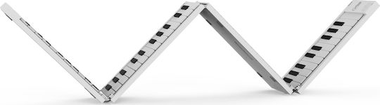 Blackstar Keyboard Carry-on Folding Piano with 88 Keys Standard Touch White