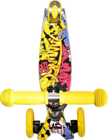 Lorelli Kids Scooter Foldable Rapid 3-Wheel for 5+ years Years Yellow