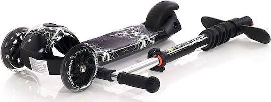 Lorelli Kids Scooter Foldable Smart 2021 3-Wheel with Seat for 3+ Years Black