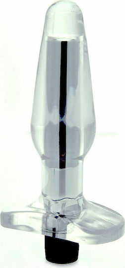 Seven Creations Aqua Veee Vibrator Anal Transparent 15.5cm