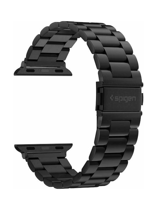 Spigen Modern Fit Λουράκι Ανοξείδωτο Ατσάλι Μαύρο (Apple Watch 44/45/46mm/Ultra 49mm)