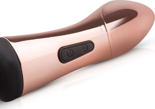 Rosy Gold New Curve Massager Δονητής Μασάζ 21cm Rose Gold