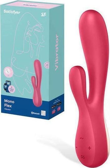 Satisfyer Mono Flex Δονητής Rabbit 20cm Κόκκινος