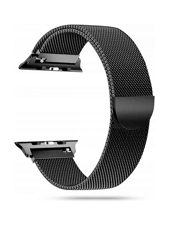 Tech-Protect Milanese Armband Rostfreier Stahl Black (Apple Watch 38/40/41/42mm) TPRBMI4B