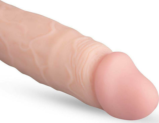 Real Fantasy Glynn Realistic Vibrator Ρεαλιστικός Δονητής 24cm Flesh